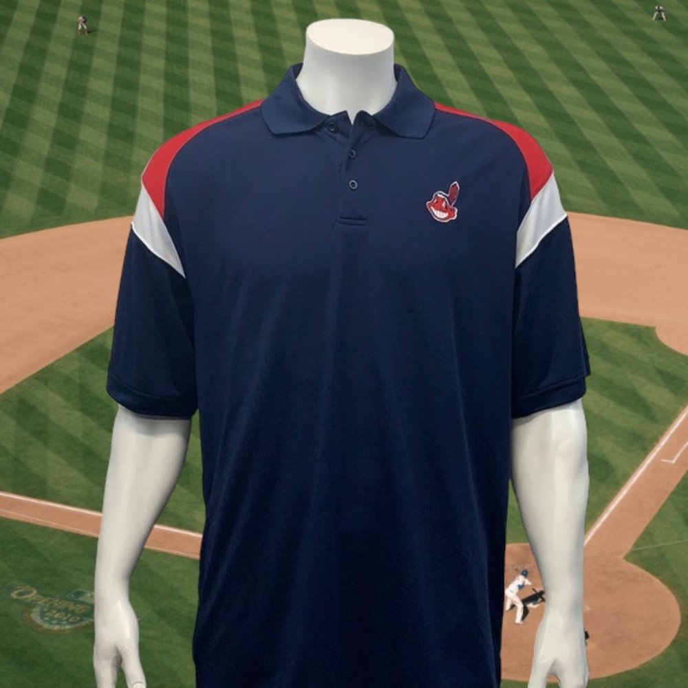 Cleveland Indians Genuine Merchandise Polo Shirt L